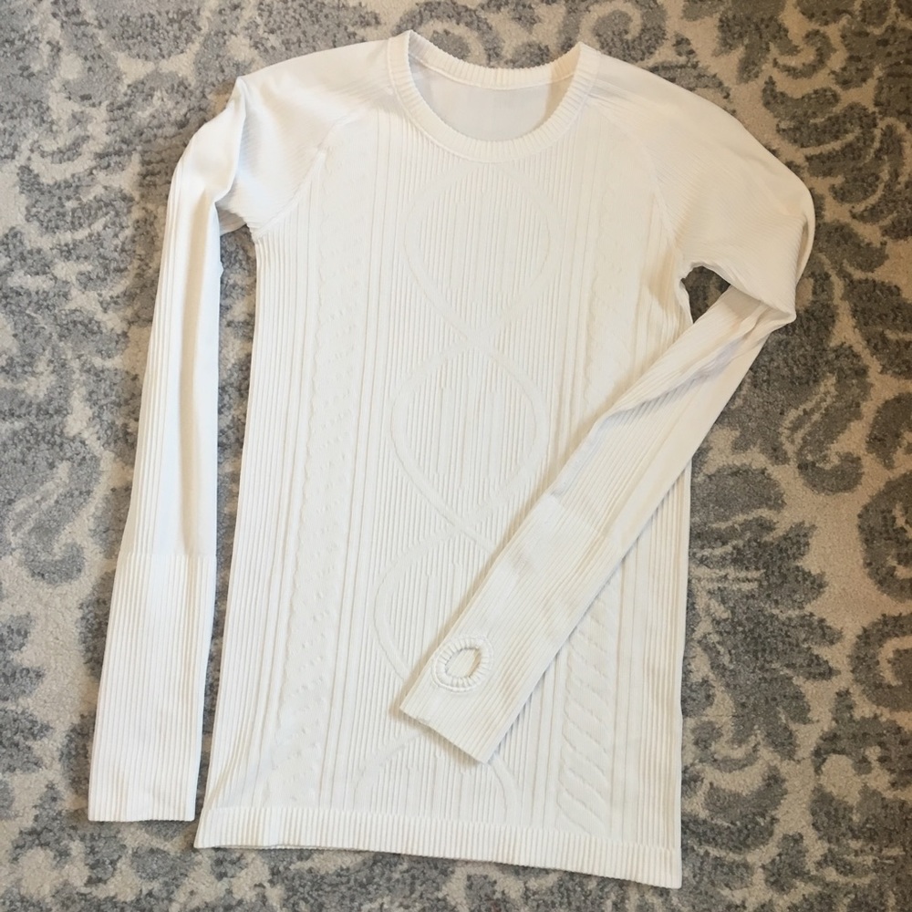 Lululemon White Sweater Pullover